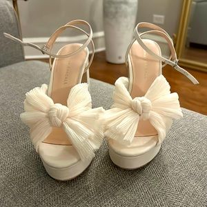 New Loeffler Randall - Natalia Pleated Knot Platform